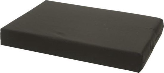 Comfort Kussen Hondenkussen Orthopedisch all weather 80 x 55 cm - Zwart