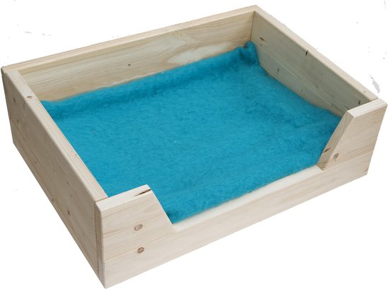Houten Hondenmand - Steigerhout - 106 x 76 cm