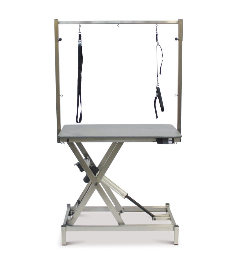 Ravenstein Scissor elektrische RVS trimtafel 110x60 cm