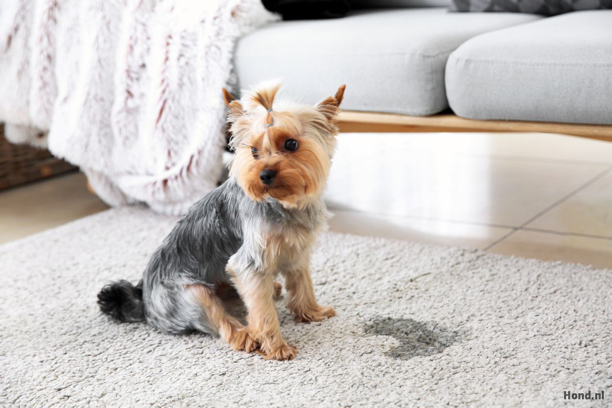 Hondje plast binnen