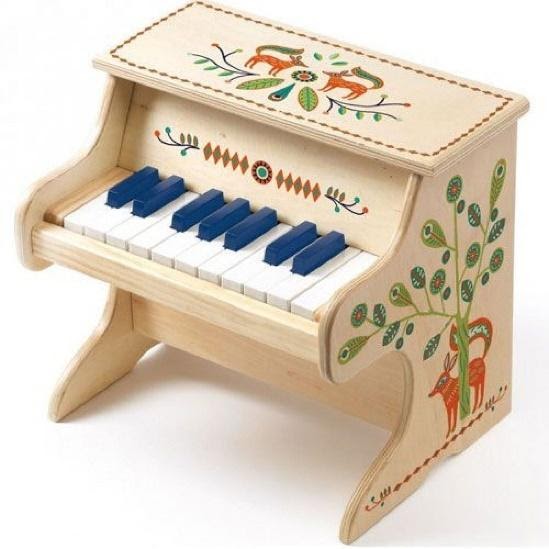 djeco elektronische piano animambo DJ06006 | ilovespeelgoed.nl