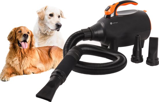 IMPAQT Hondenfohn Waterblazer - Dierenborstel- 2200W met warmte motor